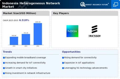Indonesia Heterogeneous Network Market Infographic