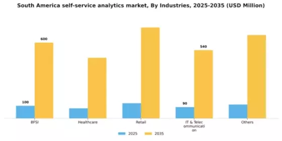 South America Self Service Analytics Market Segment Image 2