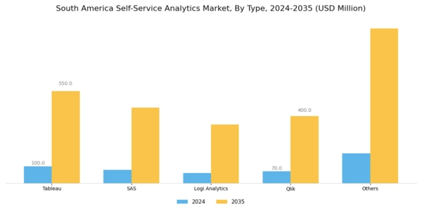 South America Self Service Analytics Market Segment Image 0