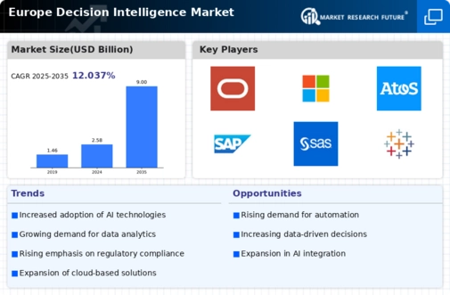 Europe Decision Intelligence Market Infographic