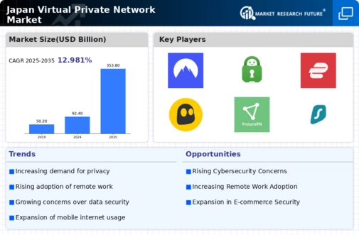 Japan Virtual Private Network Market Infographic