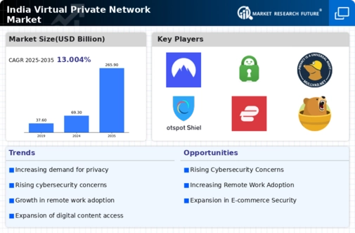 India Virtual Private Network Market Infographic