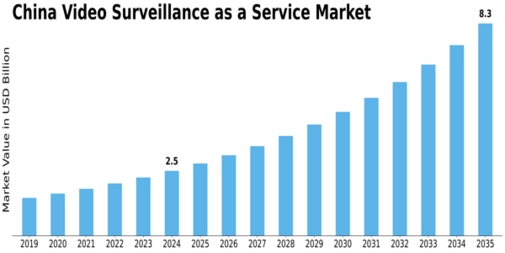 China Video Surveillance As A Service Market Size