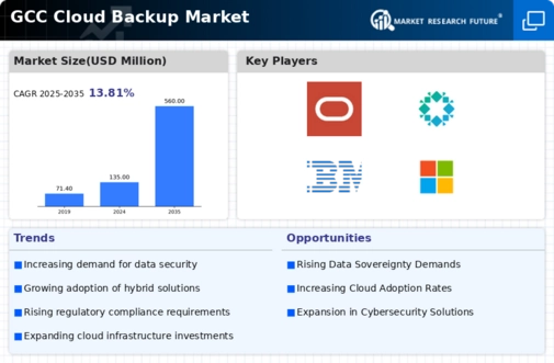 GCC Cloud Backup Market Infographic