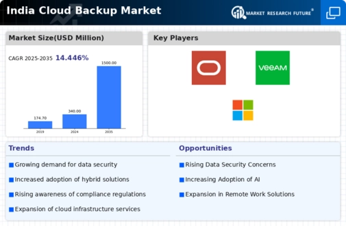 India Cloud Backup Market Infographic