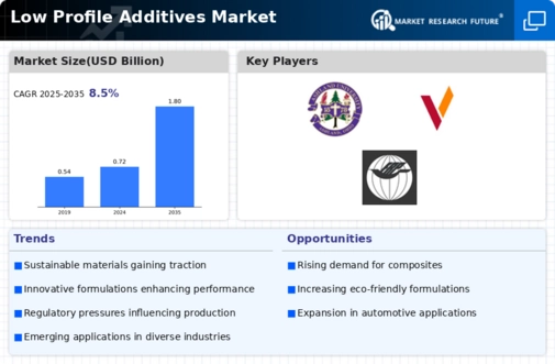 Low Profile Additives Market Infographic