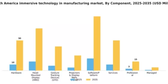 South America Immersive Technology In Manufacturing Market Segment Image 1