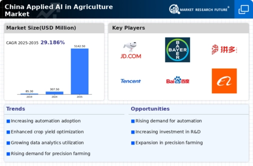 China Applied Ai In Agriculture Market Infographic