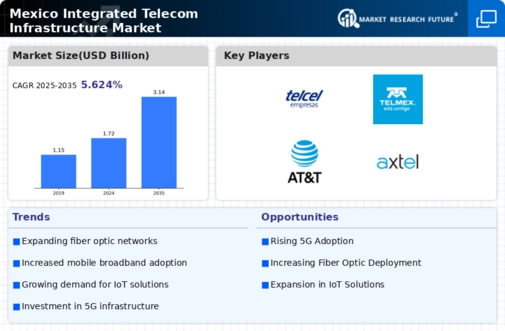 Mexico Integrated Telecom Infrastructure Market Infographic