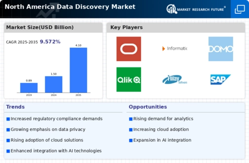 North America Data Discovery Market Infographic