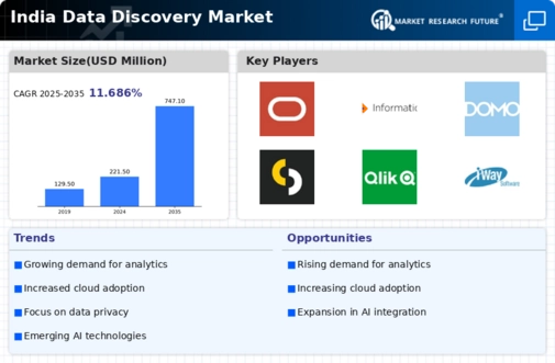 India Data Discovery Market Infographic