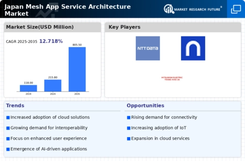 Japan Mesh App Service Architecture Market Infographic