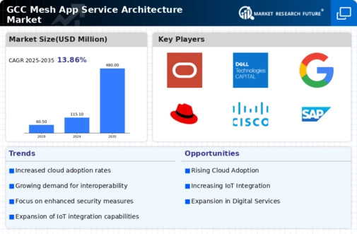 GCC Mesh App Service Architecture Market Infographic