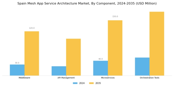 Spain Mesh App Service Architecture Market Segment Image 3