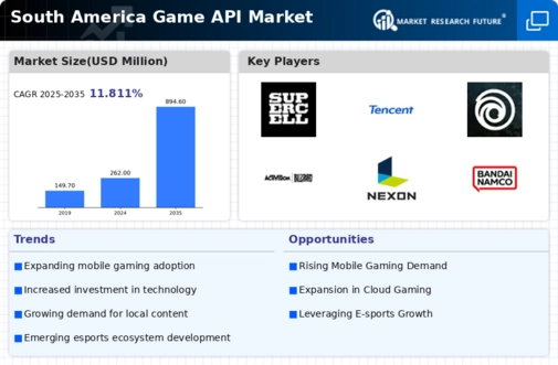 South America Game Api Market Infographic
