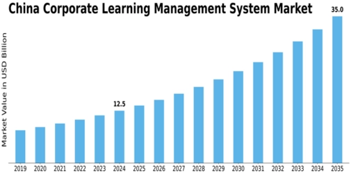China Corporate Learning Management System Market Size