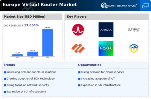 Europe Virtual Router Market Infographic