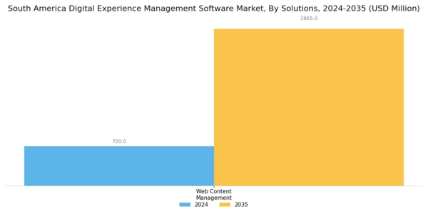 South America Digital Experience Management Software Market Segment Image 1