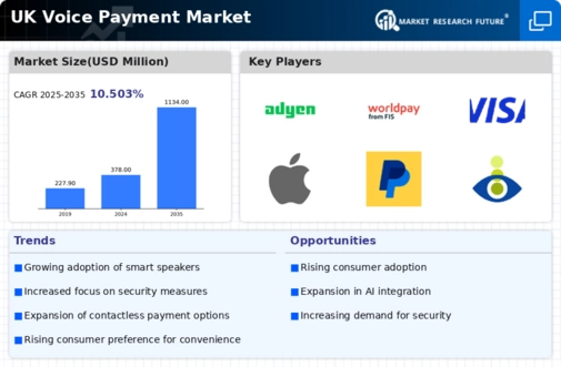 UK Voice Payment Market Infographic
