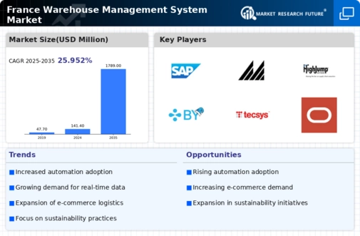 France Warehouse Management System Market Infographic