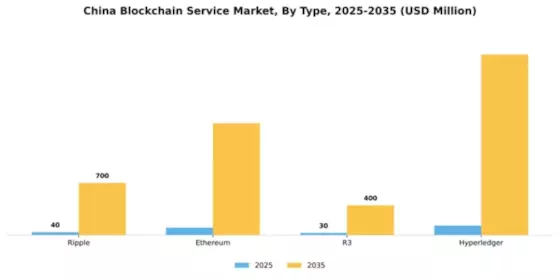 China Blockchain Service Market Segment Image 4