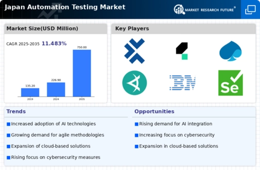 Japan Automation Testing Market Infographic