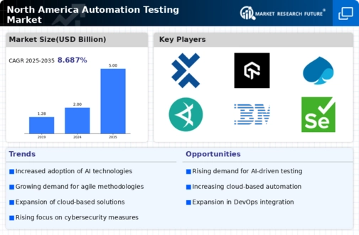 North America Automation Testing Market Infographic