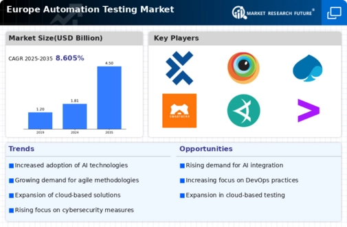 Europe Automation Testing Market Infographic