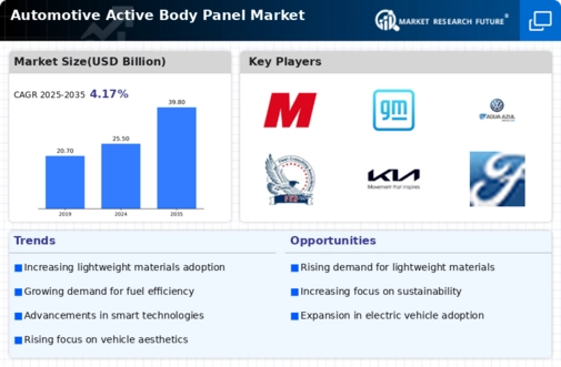 Automotive Active Body Panel Market Infographic
