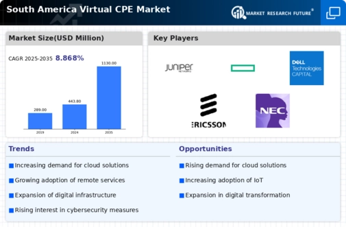 South America Virtual cpe Market Infographic