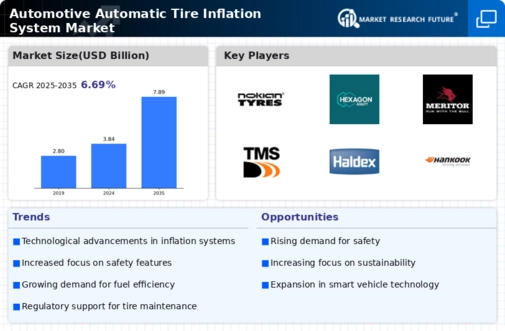 Automotive Automatic Tire Inflation System Market Infographic