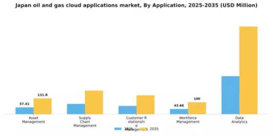 Japan Oil Gas Cloud Applications Market Segment Image 0