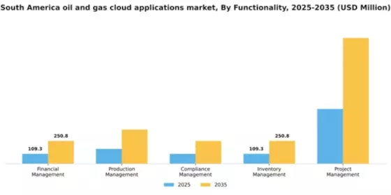 South America Oil Gas Cloud Applications Market Segment Image 3