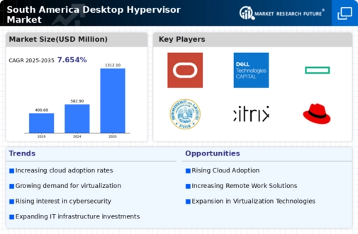 South America Desktop Hypervisor Market Infographic