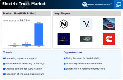 Electric Truck Market Infographic