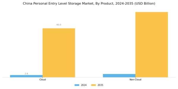 China Personal Entry Level Storage Market Segment Image 0