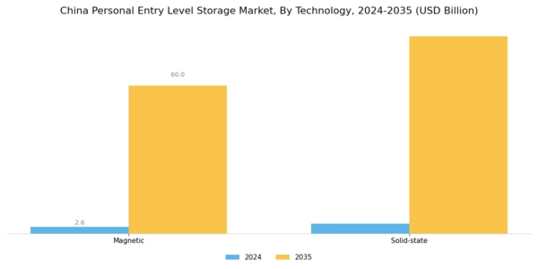 China Personal Entry Level Storage Market Segment Image 2