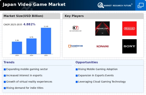 Japan Video Game Market Infographic