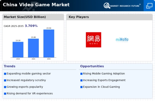 China Video Game Market Infographic