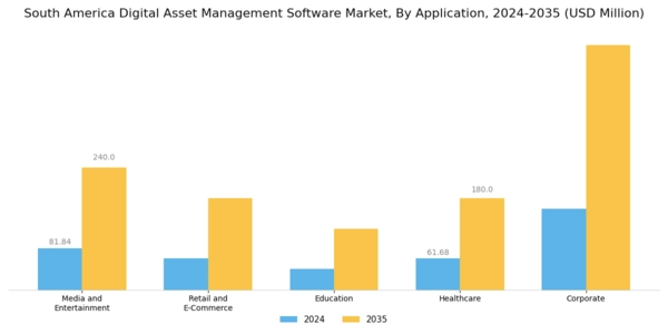South America Digital Asset Management Software Market Segment Image 1