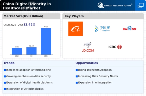China Digital Identity In Healthcare Market Infographic