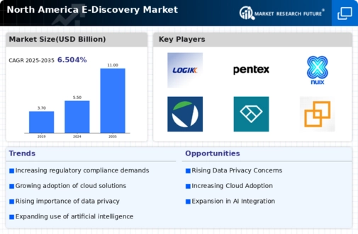 North America E Discovery Market Infographic