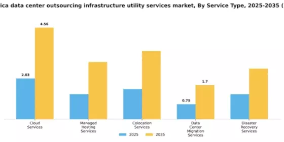 South America Data Center Outsourcing Infrastructure Utility Services Market Segment Image 3