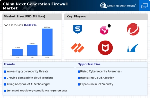 China Next Generation Firewall Market Infographic