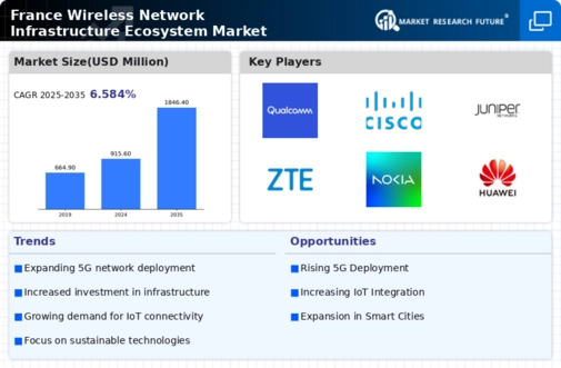 France Wireless Network Infrastructure Ecosystem Market Infographic