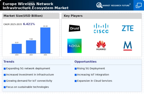 Europe Wireless Network Infrastructure Ecosystem Market Infographic