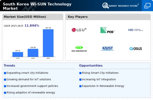 South Korea Wi Sun Technology Market Infographic