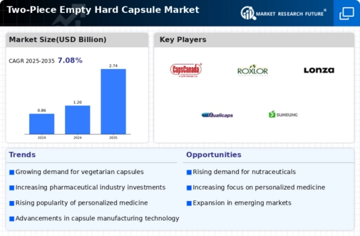 Two-piece Empty Hard Capsule Market Infographic