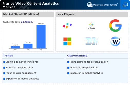 France Video Content Analytics Market Infographic