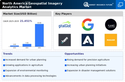 North America Geospatial Imagery Analytics Market Infographic